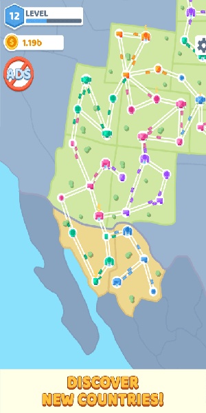城市连接游戏